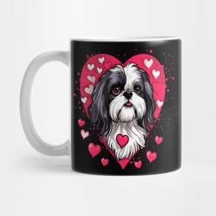 Shih Tzu Valentine Day Mug